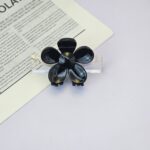 کلیپس گل پنج پر مشکی اعلا - تصویر 5