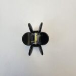 کلیپس گل پنج پر مشکی اعلا - تصویر 3