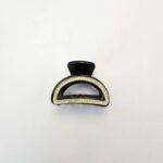 کلیپس مشکی کوچک نگین دار - تصویر 4