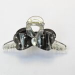 کلیپس مدادی پاپیون نگین - تصویر 2